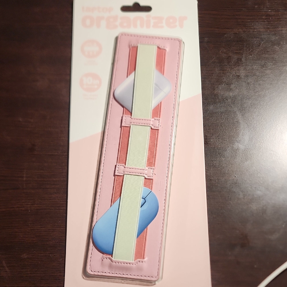 Pink Laptop Organizer